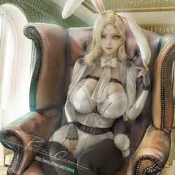 This is a pixiv picture whose title is Roxana(crossfire).
