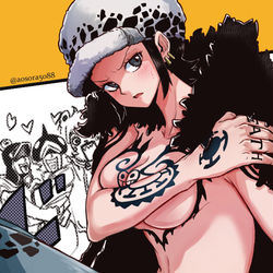 This is a pixiv picture whose title is トラ子.