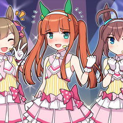 This is a pixiv picture whose title is ツインテール逃げシス.