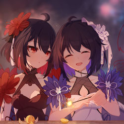 This is a pixiv picture whose title is 新春.希儿.