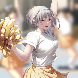 This is a pixiv picture whose title is じょいふる系女子.