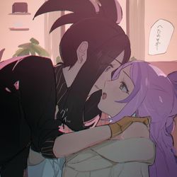 This is a pixiv picture whose title is khmm.