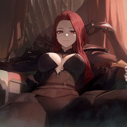 This is a pixiv picture whose title is 슬레이어.
