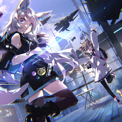 This is a pixiv picture whose title is 【アーテリーギア-機動戦姫-】イラスト_シリウス.