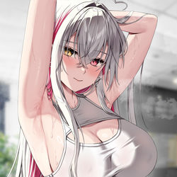 This is a pixiv picture whose title is Working out Vivi.