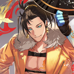 This is a pixiv picture whose title is 💛🏹.