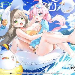 This is a pixiv picture whose title is wave~.