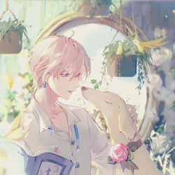 This is a pixiv picture whose title is 罗伊.