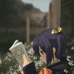 This is a pixiv picture whose title is 6 小鸟游六花.