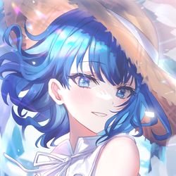 This is a pixiv picture whose title is 🌊.