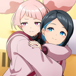 This is a pixiv picture whose title is ニカ姉をあたためるチュチュ.