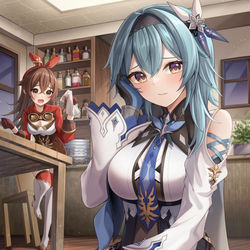 This is a pixiv picture whose title is エウルア.