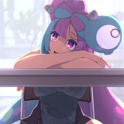 This is a pixiv picture whose title is ナンジャモ（オフのすがた）.