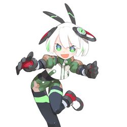 This is a pixiv picture whose title is 緑子ちゃん.