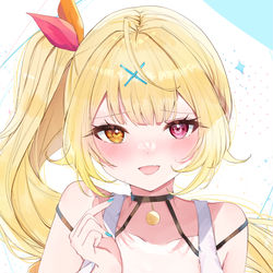 This is a pixiv picture whose title is 💙💛🌟.