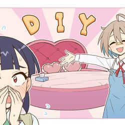 This is a pixiv picture whose title is DIY.