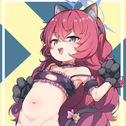 This is a pixiv picture whose title is イロハネコ.