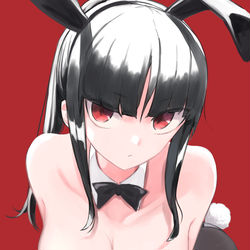 This is a pixiv picture whose title is 2023　人事のお姉さんバニー.