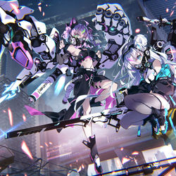 This is a pixiv picture whose title is 【Liberation from 503.】キービジュアル.