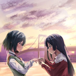 This is a pixiv picture whose title is またここで…あなたと….