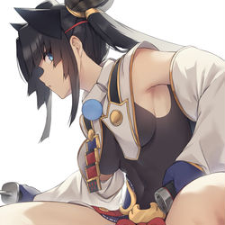 This is a pixiv picture whose title is 牛若丸.
