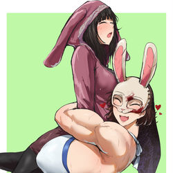 This is a pixiv picture whose title is Strong Hug.