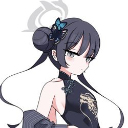 This is a pixiv picture whose title is Kisaki.
