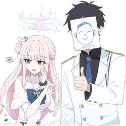 This is a pixiv picture whose title is bluearchive.