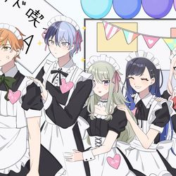 This is a pixiv picture whose title is 文化祭 メイド喫茶.