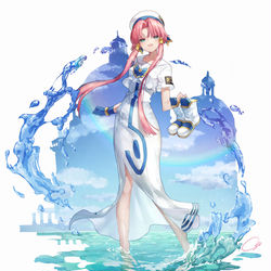 This is a pixiv picture whose title is 水無灯里.