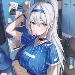 This is a pixiv picture whose title is Baseball.