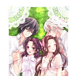 This is a pixiv picture whose title is 【ぎゆしの・さねカナ】Wonderful Days.