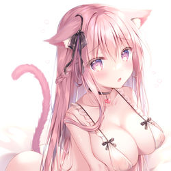 This is a pixiv picture whose title is かまってほしいにゃぁ…💕.