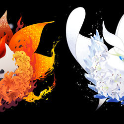 This is a pixiv picture whose title is ★.
