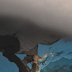 This is a pixiv picture whose title is その足にしがみついても旅がしたい.
