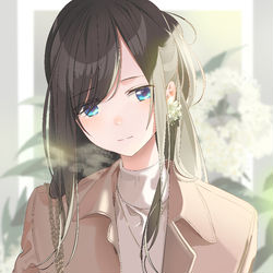 This is a pixiv picture whose title is 冬の花.