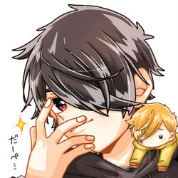 This is a pixiv picture whose title is ダークぺいんと.