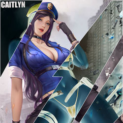 This is a pixiv picture whose title is caitlyn.