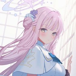 This is a pixiv picture whose title is 聖園ミカ.