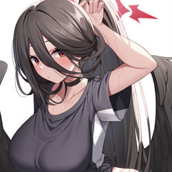 This is a pixiv picture whose title is ハスミ.