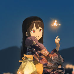 This is a pixiv picture whose title is 9 名濑美月.