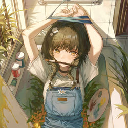 This is a pixiv picture whose title is yellow..