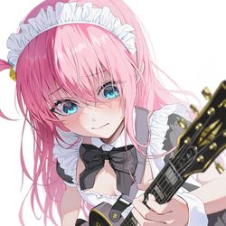 This is a pixiv picture whose title is ぼっちちゃん.