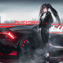 This is a pixiv picture whose title is NFS-露西亚.