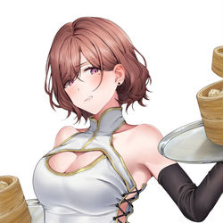 This is a pixiv picture whose title is チャイナドレス樋口円香.