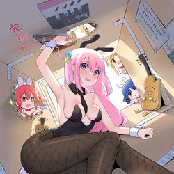 This is a pixiv picture whose title is 卯年搖滾.