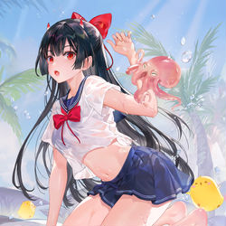 This is a pixiv picture whose title is Octopus.