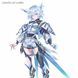 This is a pixiv picture whose title is CeVIO AI_狐子(COKO).