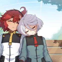This is a pixiv picture whose title is 居眠りレンブラン.