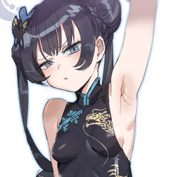 This is a pixiv picture whose title is キサキ(先生無し).